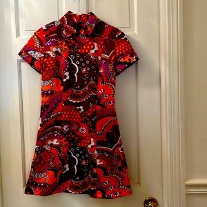 Psychedelic Mod Mini dress. Vintage 60’